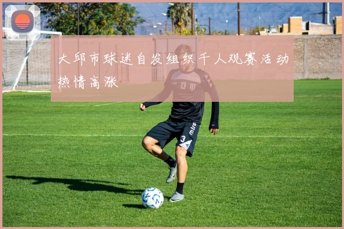 大邱市球迷自发组织千人观赛活动热情高涨