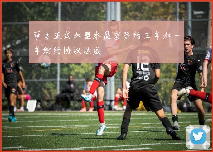 萨吉正式加盟水晶宫签约三年加一年续约协议达成